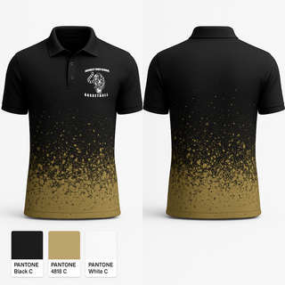 Short Sleeve Performance Polo, Brinkley High School Basketball, Men's Basketball, Teamtime, Team time, sublimation, custom sports apparel, team uniforms, spirit wear, spiritwear, sports uniforms, custom shirts, team store, custom team store, fundraiser sports, apparel fundraiser