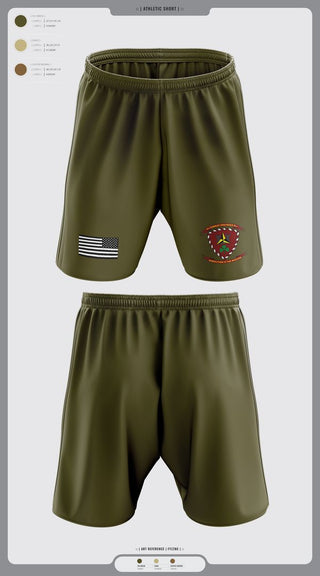 Athletic Shorts With Pockets, 3d Combat Engineer Battalion, , Teamtime, Team time, sublimation, custom sports apparel, team uniforms, spirit wear, spiritwear, sports uniforms, custom shirts, team store, custom team store, fundraiser sports, apparel fundraiser