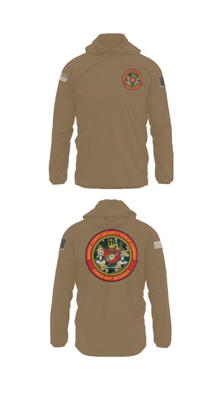 Windbreaker, Marine Corps Security Forces Battalion, , Teamtime, Team time, sublimation, custom sports apparel, team uniforms, spirit wear, spiritwear, sports uniforms, custom shirts, team store, custom team store, fundraiser sports, apparel fundraiser