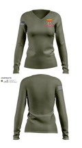 3d CCG Women's Long Sleeve V-neck Shirt - 20