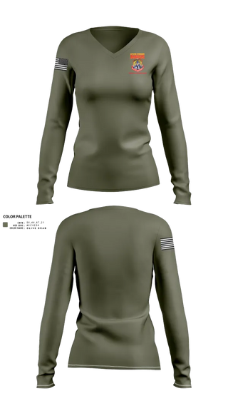 Womens Long Sleeve Vneck Shirt, Satcom, Air Force, Teamtime, Team time, sublimation, custom sports apparel, team uniforms, spirit wear, spiritwear, sports uniforms, custom shirts, team store, custom team store, fundraiser sports, apparel fundraiser