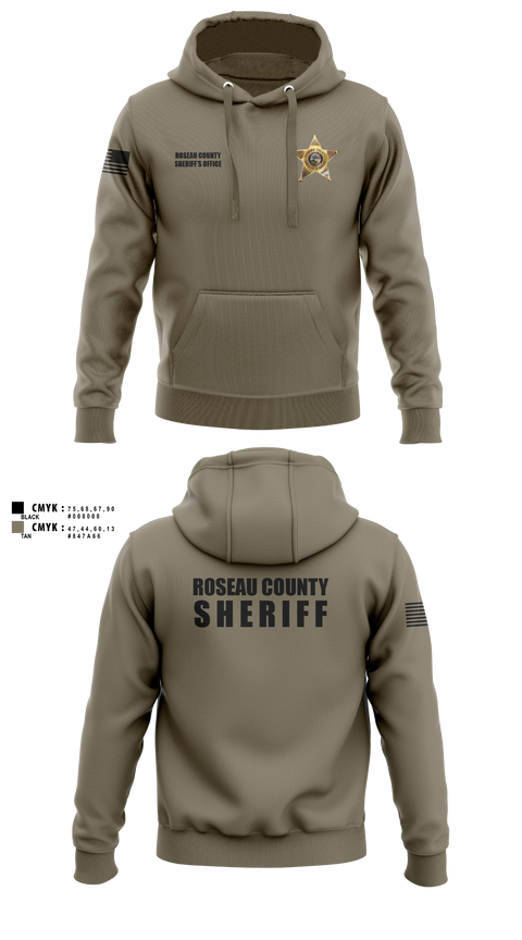Hoodie, Roseau County Sheriff’s Office, Police, Teamtime, Team time, sublimation, custom sports apparel, team uniforms, spirit wear, spiritwear, sports uniforms, custom shirts, team store, custom team store, fundraiser sports, apparel fundraiser