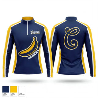 Quarter Zip Jacket, Corozal Plataneros, Baseball, Teamtime, Team time, sublimation, custom sports apparel, team uniforms, spirit wear, spiritwear, sports uniforms, custom shirts, team store, custom team store, fundraiser sports, apparel fundraiser