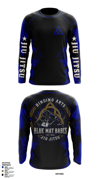 Long Sleeve Rash Guard Shirt, Binding Arts Jiu Jitsu, , Teamtime, Team time, sublimation, custom sports apparel, team uniforms, spirit wear, spiritwear, sports uniforms, custom shirts, team store, custom team store, fundraiser sports, apparel fundraiser