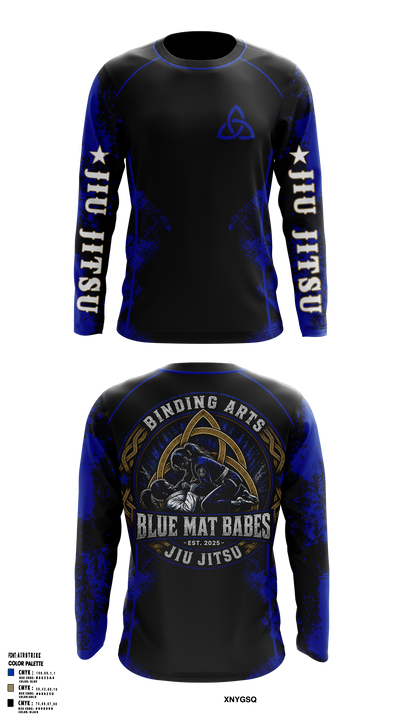 Binding Arts Jiu Jitsu 87523355 Long Sleeve Rash Guard Shirt - 5