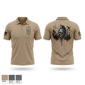 1st Marines Short Sleeve Performance Polo - 1