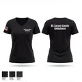 Kit Carson County Ambulance 81584585 Women's Short Sleeve V-neck Shirt - 1