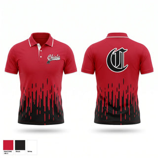 Short Sleeve Performance Polo, Chiefs, Baseball, Teamtime, Team time, sublimation, custom sports apparel, team uniforms, spirit wear, spiritwear, sports uniforms, custom shirts, team store, custom team store, fundraiser sports, apparel fundraiser