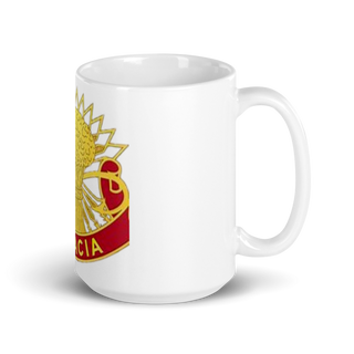 5-4 ADA A BTRY 3rd PLT 45345597 White Glossy Mug - Small