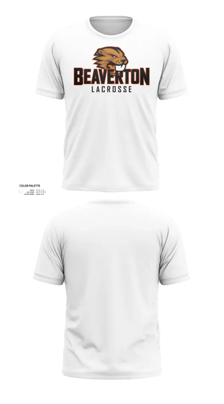 Soft Poly Tee Cotton Like Feel, Beaverton Boys Lacrosse, Men's Lacrosse, Teamtime, Team time, sublimation, custom sports apparel, team uniforms, spirit wear, spiritwear, sports uniforms, custom shirts, team store, custom team store, fundraiser sports, apparel fundraiser