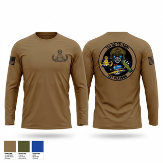 Long Sleeve Performance Shirt, 1PLT 754th OD CO (EOD), Army, Teamtime, Team time, sublimation, custom sports apparel, team uniforms, spirit wear, spiritwear, sports uniforms, custom shirts, team store, custom team store, fundraiser sports, apparel fundraiser
