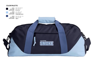 Duffle Bag, South Spartanburg Smoke, Softball, Teamtime, Team time, sublimation, custom sports apparel, team uniforms, spirit wear, spiritwear, sports uniforms, custom shirts, team store, custom team store, fundraiser sports, apparel fundraiser