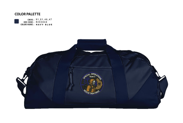 Duffle Bag, Northwell Special Operations, EMS/EMT, Teamtime, Team time, sublimation, custom sports apparel, team uniforms, spirit wear, spiritwear, sports uniforms, custom shirts, team store, custom team store, fundraiser sports, apparel fundraiser