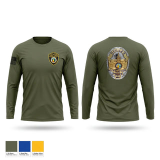 Long Sleeve Performance Shirt, Littleton NH Police Department, Police, Teamtime, Team time, sublimation, custom sports apparel, team uniforms, spirit wear, spiritwear, sports uniforms, custom shirts, team store, custom team store, fundraiser sports, apparel fundraiser