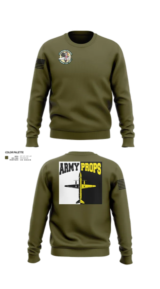 Crew Neck Sweatshirt, DET 2 CO A 2-245th AVN, , Teamtime, Team time, sublimation, custom sports apparel, team uniforms, spirit wear, spiritwear, sports uniforms, custom shirts, team store, custom team store, fundraiser sports, apparel fundraiser