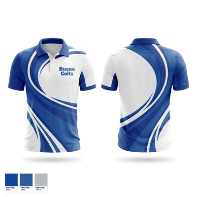 Buena Colts Short Sleeve Performance Polo - 1