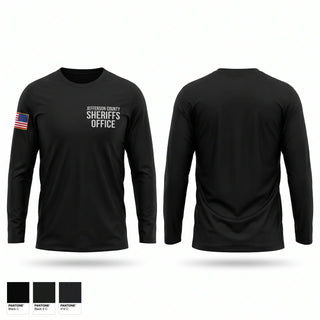 Long Sleeve Performance Shirt, Jefferson County Sheriff's Office, Police, Teamtime, Team time, sublimation, custom sports apparel, team uniforms, spirit wear, spiritwear, sports uniforms, custom shirts, team store, custom team store, fundraiser sports, apparel fundraiser