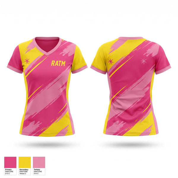 Womens Short Sleeve Vneck Shirt, RATM, Women's Soccer, Teamtime, Team time, sublimation, custom sports apparel, team uniforms, spirit wear, spiritwear, sports uniforms, custom shirts, team store, custom team store, fundraiser sports, apparel fundraiser