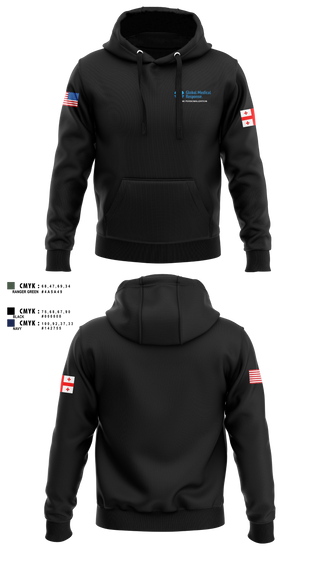 Hoodie, GMR Georgia Honor Guard, EMS/EMT, Teamtime, Team time, sublimation, custom sports apparel, team uniforms, spirit wear, spiritwear, sports uniforms, custom shirts, team store, custom team store, fundraiser sports, apparel fundraiser