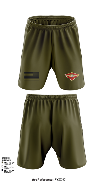 MWSS-273 Athletic Shorts With Pockets - 1