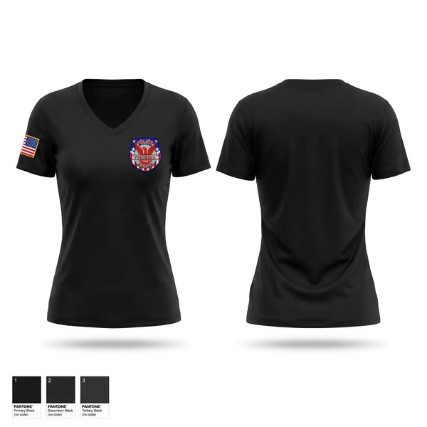 Womens Short Sleeve Vneck Shirt, CEET, Police, Teamtime, Team time, sublimation, custom sports apparel, team uniforms, spirit wear, spiritwear, sports uniforms, custom shirts, team store, custom team store, fundraiser sports, apparel fundraiser