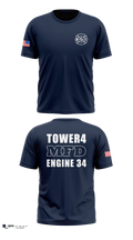 Morristown Fire Department Short Sleeve Performance Shirt - 3