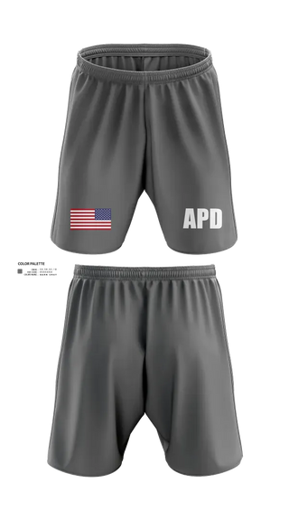 Athletic Shorts With Pockets, Alma Police Department, Police, Teamtime, Team time, sublimation, custom sports apparel, team uniforms, spirit wear, spiritwear, sports uniforms, custom shirts, team store, custom team store, fundraiser sports, apparel fundraiser