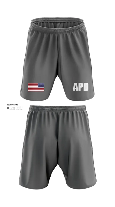 Alma Police Department 36149502 Athletic Shorts With Pockets - 21