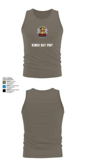 Tank Top, Kings Bay PMT, , Teamtime, Team time, sublimation, custom sports apparel, team uniforms, spirit wear, spiritwear, sports uniforms, custom shirts, team store, custom team store, fundraiser sports, apparel fundraiser