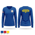 BRTC/LETA Women's Long Sleeve V-neck Shirt - 1