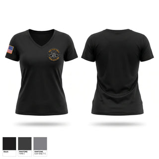 Womens Short Sleeve Vneck Shirt, Hays State Prison Special Operations, Police, Teamtime, Team time, sublimation, custom sports apparel, team uniforms, spirit wear, spiritwear, sports uniforms, custom shirts, team store, custom team store, fundraiser sports, apparel fundraiser