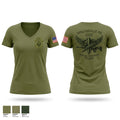 SRT Women's Short Sleeve V-neck Shirt - 1