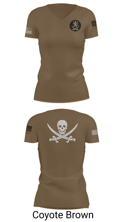 321 CRS 14466918 Women's Short Sleeve V-neck Shirt - 8