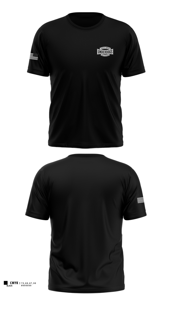 Short Sleeve Performance Shirt, 156 ESB C co 2nd Platoon, National Guard, Teamtime, Team time, sublimation, custom sports apparel, team uniforms, spirit wear, spiritwear, sports uniforms, custom shirts, team store, custom team store, fundraiser sports, apparel fundraiser