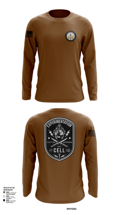 TCC-1 experimentation 62781886 Long Sleeve Performance Shirt 102