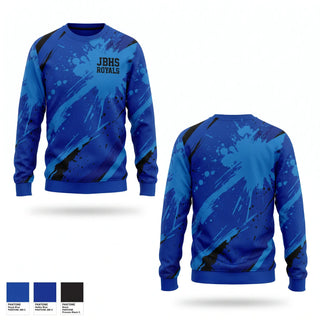 Crew Neck Sweatshirt, JBHS ROYALS, Softball, Teamtime, Team time, sublimation, custom sports apparel, team uniforms, spirit wear, spiritwear, sports uniforms, custom shirts, team store, custom team store, fundraiser sports, apparel fundraiser