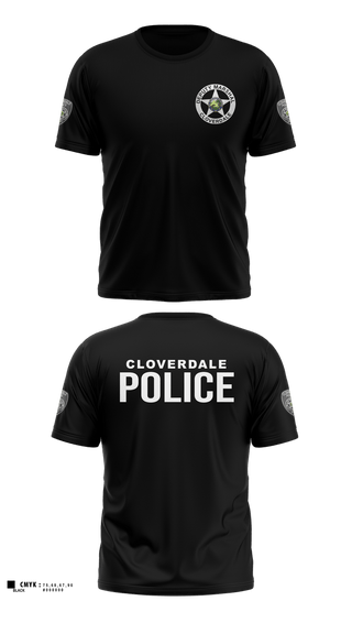 Short Sleeve Performance Shirt, Cloverdale police department, Police, Teamtime, Team time, sublimation, custom sports apparel, team uniforms, spirit wear, spiritwear, sports uniforms, custom shirts, team store, custom team store, fundraiser sports, apparel fundraiser