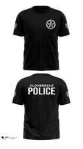 Cloverdale police department 51984655 Old School Cotton Feel Shirt - 1