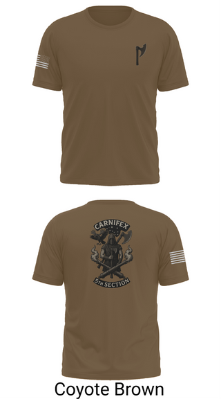 Short Sleeve Performance Shirt, 2-8 FA, C BTRY, , Teamtime, Team time, sublimation, custom sports apparel, team uniforms, spirit wear, spiritwear, sports uniforms, custom shirts, team store, custom team store, fundraiser sports, apparel fundraiser