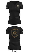SHERIFF K-9 60601632 Women's Short Sleeve V-neck Shirt - 24