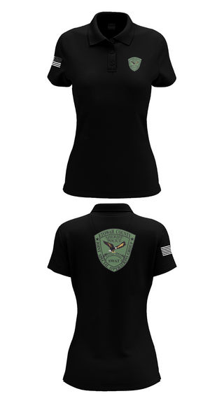 Womens Short Sleeve Performance Polo, Etowah County JSOG, , Teamtime, Team time, sublimation, custom sports apparel, team uniforms, spirit wear, spiritwear, sports uniforms, custom shirts, team store, custom team store, fundraiser sports, apparel fundraiser