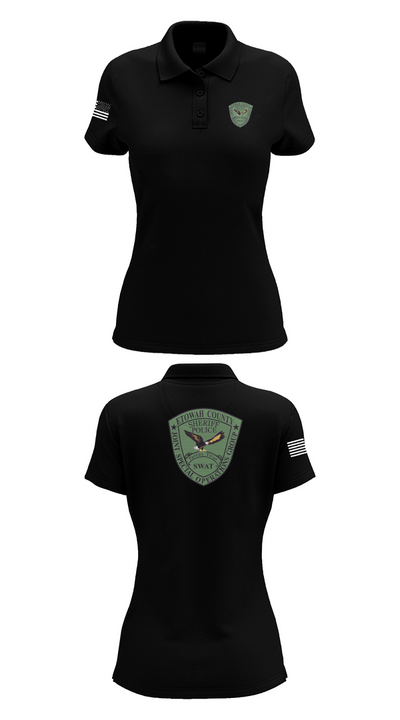 Etowah County JSOG 23168603 Women's Short Sleeve Performance Polo  - 33