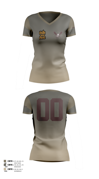 Womens Short Sleeve Vneck Shirt, Agape Youth Reachout inc, , Teamtime, Team time, sublimation, custom sports apparel, team uniforms, spirit wear, spiritwear, sports uniforms, custom shirts, team store, custom team store, fundraiser sports, apparel fundraiser