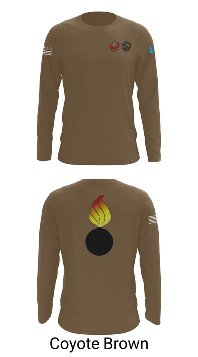 RTS-M FT. HOOD 77686881 Long Sleeve Performance Shirt 6