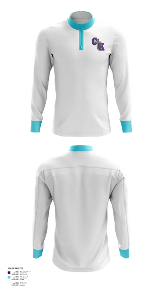 Quarter Zip Jacket, Columbia Knights Football, , Teamtime, Team time, sublimation, custom sports apparel, team uniforms, spirit wear, spiritwear, sports uniforms, custom shirts, team store, custom team store, fundraiser sports, apparel fundraiser