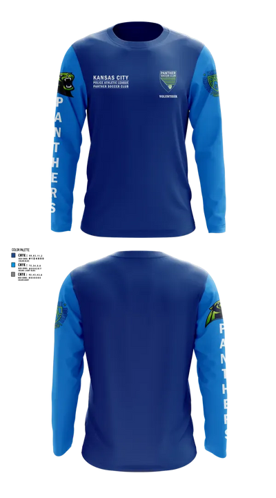 Kansas City Missouri Police Athletic League Panthers (Soccer) 2790826 Long Sleeve Performance Shirt 12