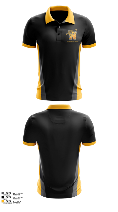 Northwestern Lehigh Short Sleeve Performance Polo - 3
