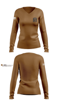 Wellsville TRT 21200750 Women's Long Sleeve V-neck Shirt - 4