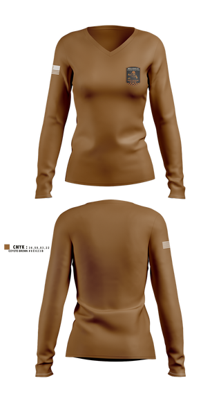 Womens Long Sleeve Vneck Shirt, Wellsville TRT, , Teamtime, Team time, sublimation, custom sports apparel, team uniforms, spirit wear, spiritwear, sports uniforms, custom shirts, team store, custom team store, fundraiser sports, apparel fundraiser