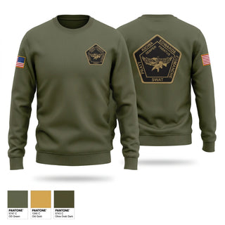 Crew Neck Sweatshirt, 218 srt, Police, Teamtime, Team time, sublimation, custom sports apparel, team uniforms, spirit wear, spiritwear, sports uniforms, custom shirts, team store, custom team store, fundraiser sports, apparel fundraiser